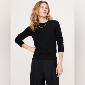 Banana Republic LARKSPUR COTTON-SILK CREW-NECK SWEATER